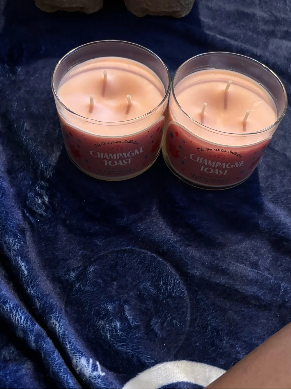 Bath & Body Works Champagne Toast Candle Duo - Pink